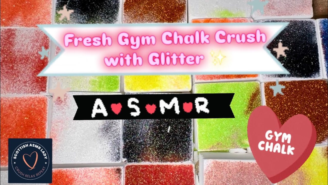 Fresh Gym Chalk Crush Asmr Youtube