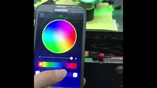 Icedriver RGB demon eyes test video