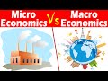 Differences between Micro and Macro Economics.