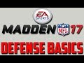 Madden 17 Best Unstoppable Defense How To: Defense Basics