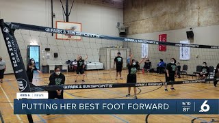 CCISD athlete inspires her teammates with pre-game pep talks