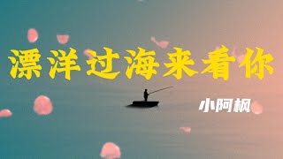 漂洋过海来看你（原唱：李宗盛） - 小阿枫『为了你的承诺，我在最绝望的时候，都忍住不哭泣』♫動態歌詞lyrics ♫