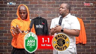 Give Samkelo Zwane A Chance Please! | Amazulu 1-1 Kaizer Chiefs | Junior Khanye