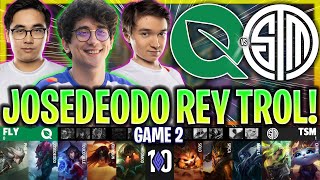 JOSEDEODO SACA AL REY TROL! | FLY vs TSM GAME 2 RESUMEN LCS PLAYOFFS LOL ESPORTS ESPAÑOL