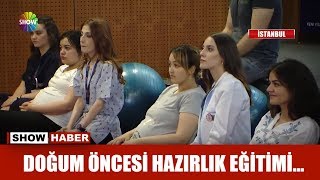 Doğum öncesi hazırlık eğitimi...