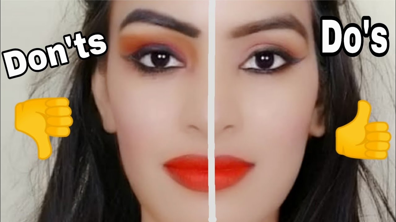 Makeup Mistakes To Avoid मेकअप करते समय कही आप भी तो नही करते ये गलती ...