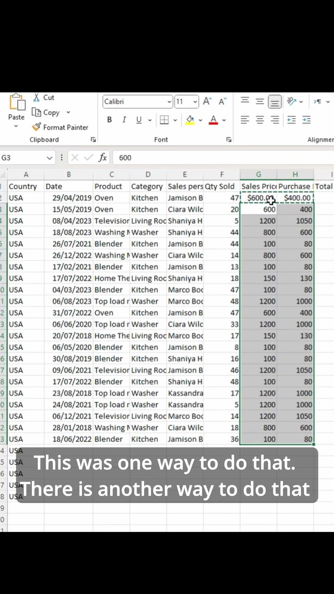 How to Copy Cell Format  Microsoft Excel Tutorial for Beginners #excelformatting