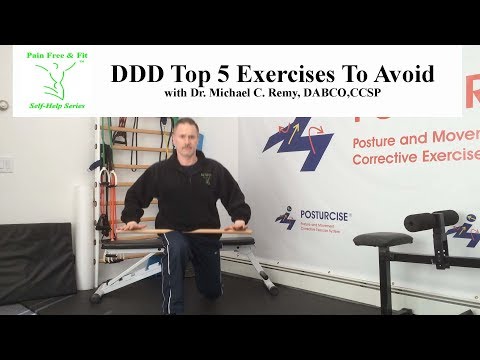 Degenerative Disc Disease The Top 5 Exercises To Avoid Degenerative Disc Disease The Top 5 Exercises To Avoid