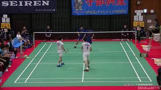 浦井／三浦（丸杉）vs リム／塩田（AC長野ペルセイロBC）MD第一試合【S／Jリーグ2　2019】