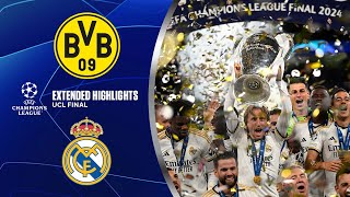 Borussia Dortmund vs. Real Madrid: Extended Highlights | UCL Final | CBS Sports Golazo