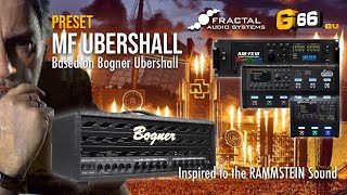 MF UBERSHALL - Inspired to the RAMMSTEIN Sound - Based on Bogner Ubershall