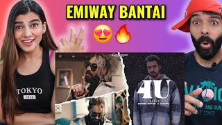 EMIWAY BANTAI X MAANU - 4U REMIX | OFFICIAL MUSIC VIDEO | WHOLE HEARTEDLY (Album) Reaction