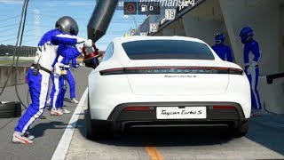 GTsport 電気自動車にガソリンを入れてしまったピットクルー