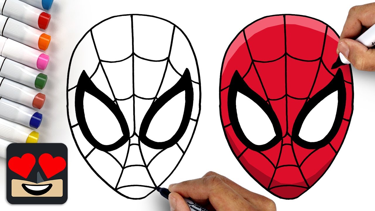 How To Draw Spider Man For Beginners Youtube How To Draw Spider Man For Beginners Youtube