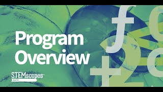 STEMscopes Math Overview