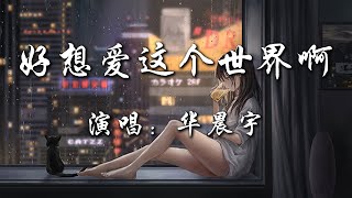 【好想爱这个世界啊 - 华晨宇】『抱着沙发 睡眼昏花 凌乱头发』|热门歌曲|歌曲排行|抖音歌曲|kkbox|动态歌词Lyrics