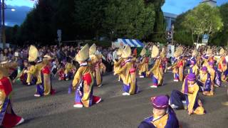 十人十彩　第61回よさこい祭り　本祭1日目　追手筋競演場　北側