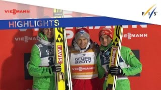Highlights | Kamil Stoch extends winning streak in Zakopane Large Hill | FIS Ski Jumping
