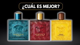 Versace Eros, Flame y Energy ¿Cuál es mejor?