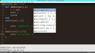 146 Learn python and ruby programming:- Blocks example