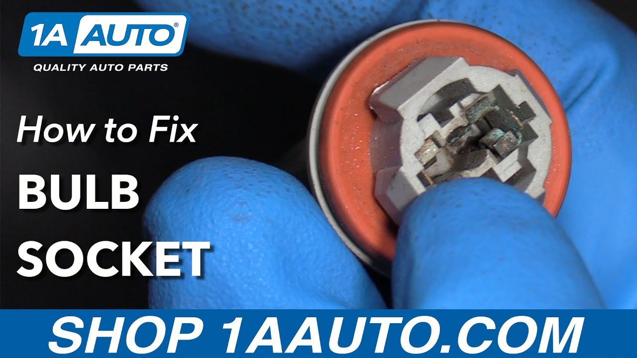 How To Fix Headlight Bulb Socket 1a Auto