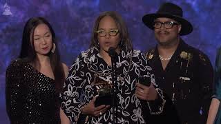 TERRI LYNE CARRINGTON Wins Best Jazz Instrumental Album | 2023 GRAMMYs Acceptance Speech