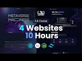 10-Hour Masterclass: Develop 4 React Web Apps & Jumpstart Your Dev Career