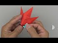 究極立体！メガハッサムの折り方【ポケモン折り紙】origami灯夏園 pokemon origami mega scizor