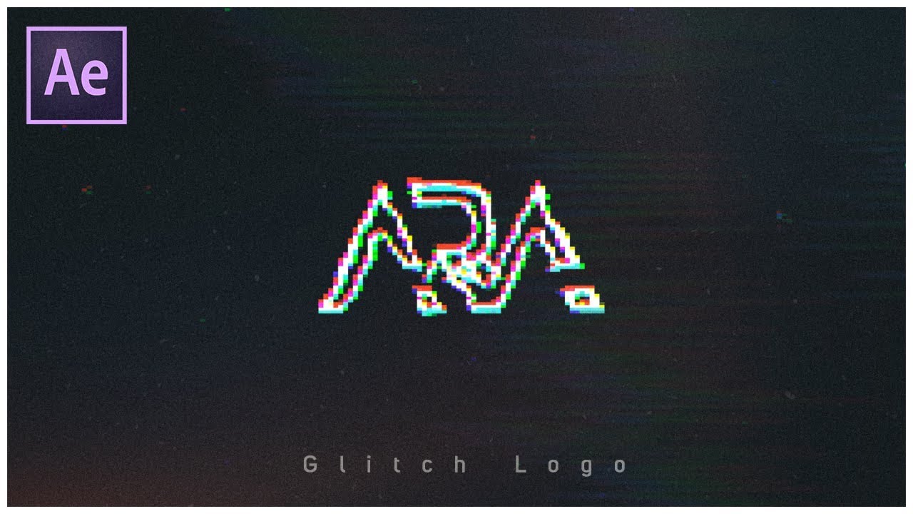Glitch Logo Animation Template After Effects Free Download How To Use