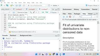 Maximum Likelihood Estimation in R