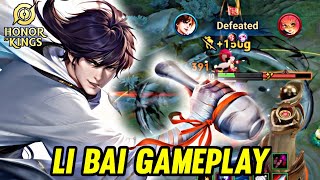 HOK : LI BAI GAMEPLAY | IN JUNGLE - HONOR OF KINGS