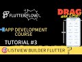 FlutterFlow Tutorial For Beginners | FlutterFlow Listview Widget | listview flutterflow #listview