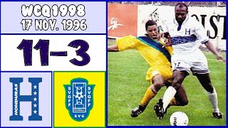 Honduras [11] vs. San Vicente y las Granadinas [3] FULL GAME -11.17.1996- WCQ1998