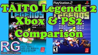 Taito Legends 2 - Xbox \u0026 PlayStation 2 Gameplay and bugs / glitches comparison [1080p 60fps]