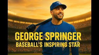George Springer: The Unstoppable Force of Baseball | Inspiring Journey of a True Champion
