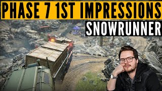 My FIRST impressions of SnowRunner Phase 7 \