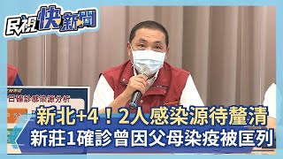 快新聞／新北+4！新莊1確診「曾因父母染疫被匡列」　7月再採Ct值高達32.49－民視新聞