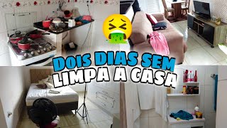 CANSEI! FAXINA PESADA NA CASA TODA! MUITO SUJA 😖