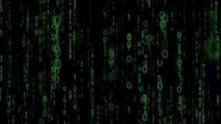 Binary Matrix Stock Motion Graphics