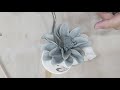 도자기 해바라기꽃 a타입 꽃도자기 만들기 ceramic flower