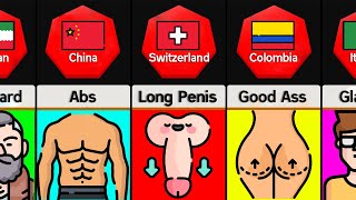 The Most Attractive and Sexy Body Features From Different Countries