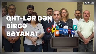 Azərbaycan QHT-ləri Ermənistanın Arazdəyəndəki layihəsinə qarşı bəyanat yayıb