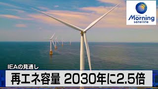 再エネ容量 2030年に2.5倍　IEAの見通し【モーサテ】（2024年1月12日）