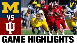 #4 Michigan vs Indiana | 2022 College Football Highlights