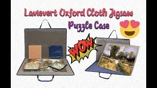 Lavievert Oxford Cloth Puzzle Case | Review \u0026 Demo  Feb 2019