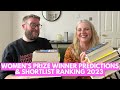 Women’s Prize Winner Predictions & Shortlist Ranking with Mum | June 2023