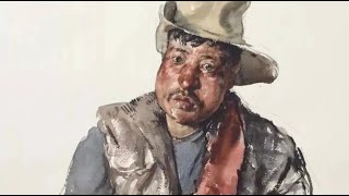 Watercolor Demo #Portrait #Painting