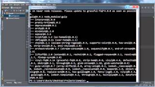 Gulp (Gulp.js) Tutorial for Beginners - 2 - Setting Up a Project