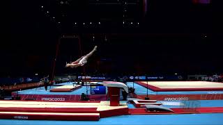 PLATE Ricards (LAT) - 2022 Artistic Worlds, Liverpool (GBR) - Qualifications Vault 1