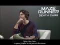 [VOSTFR] Dylan O'Brien & Thomas Brodie Sangster & Ki Hong Lee - The Death Cure Interview